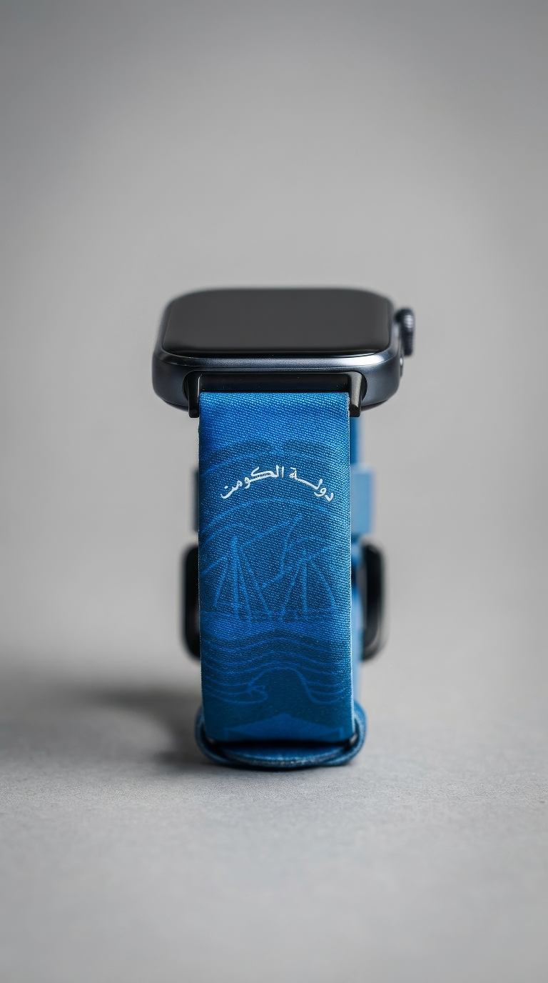 سوار الجواز الأزرق (موشح - نقشة جينز)