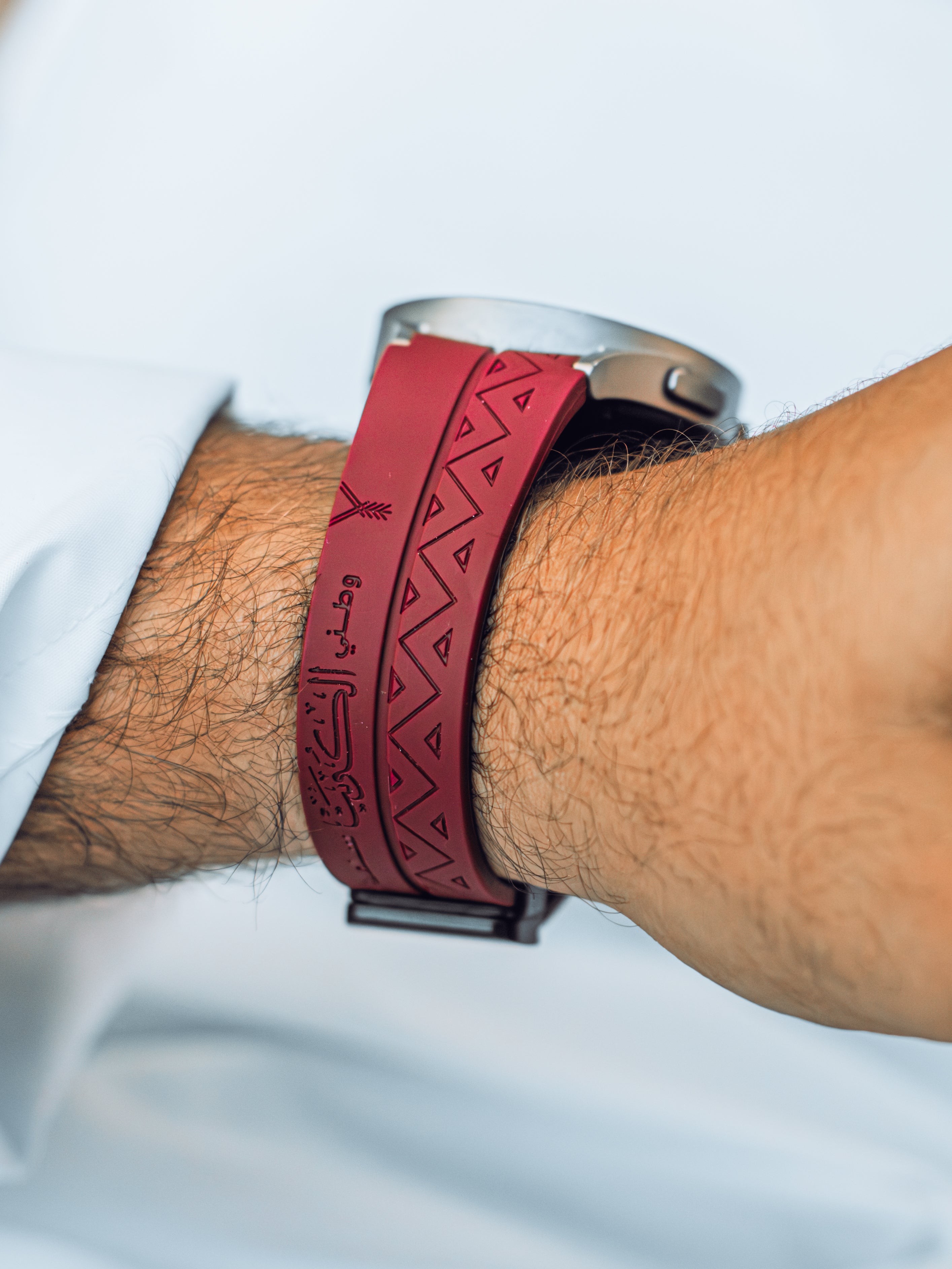 Engraved Kuwait (Red)