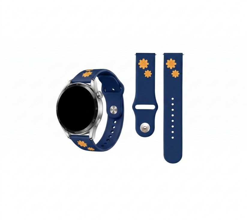 Arfaj Watch Strap - Blue & Black - Huawei