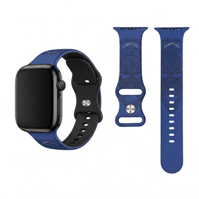 Passport Watch Strap - Blue - Apple